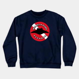 Isla De La Plata Ecuador | Manta Ray Scuba Diving Crewneck Sweatshirt